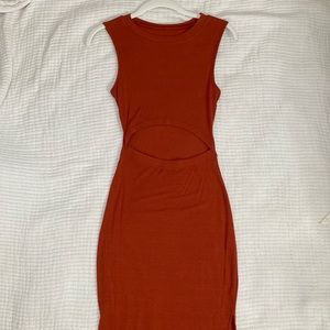 Burnt Orange Dress